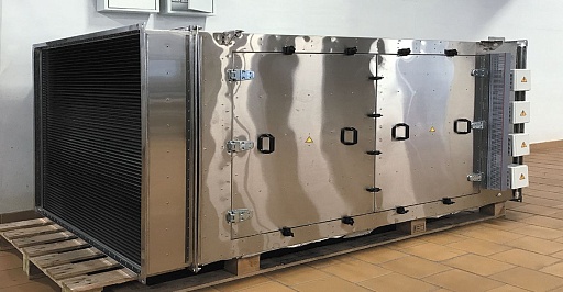 НИИ скорой помощи им. Н. В. Склифосовского, оснащение общей вентиляции инфекционных корпусов для больных COVID-19