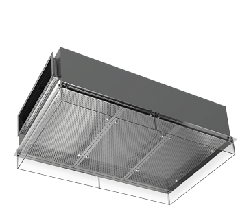 Ламинарный потолок ЛИТАЭРО 1,8х1,0