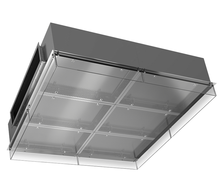 Ламинарный потолок ЛИТАЭРО 2,0х1,8