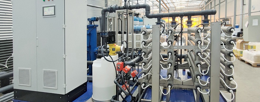 УФ-обеззараживание воды в тепличных хозяйствах